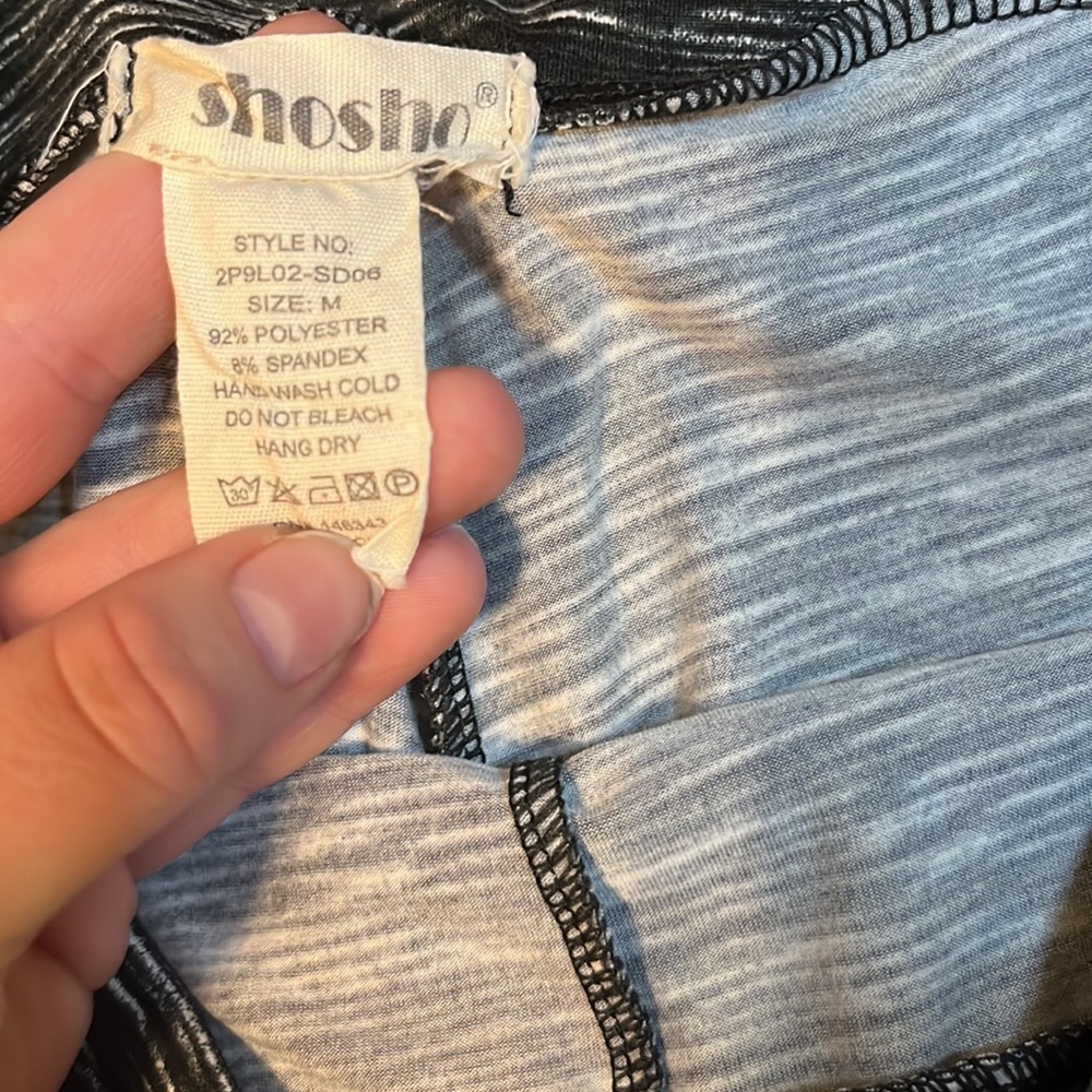 Black and white leggings - Picture 3 of 3